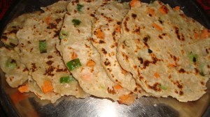 Veggie roti
