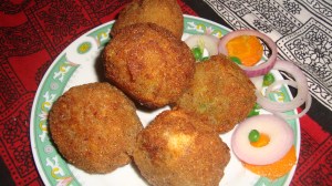 Stuffed Veggie Cutlet