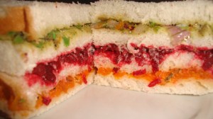 Triple layer sandwich
