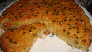 Passion fruit cake