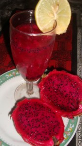 Dragon fruit juice