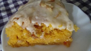 Pineapple cake slice