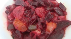 Beetroot and Garlic Curry