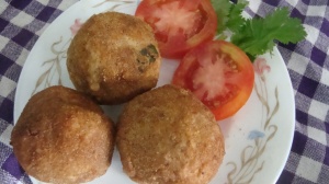 Chickpea cutlet