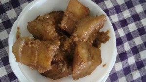 Spicy Ash Plantain Curry