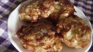 Cabbage fritters