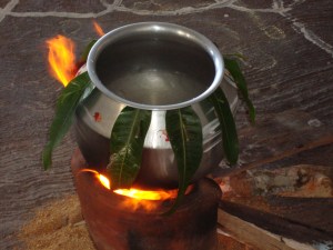 Water for Pongal