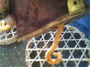 squeezing the murukku